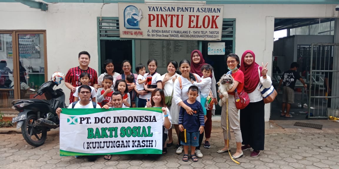 DCC Indonesia (Speciality Chemical) CSR Kunjungan Yayasan Panti Asuhan Pintu Elok Chemstationasia
