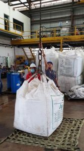 Training Overhead Crane KTN Chemstationasia Distribution Chemical Solvent Resin Formalin