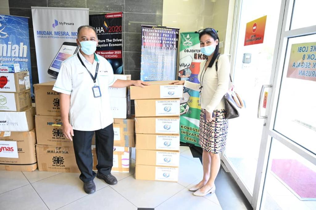 Chemstationasia KTN Donation of PPE to Frontliners and Flood Victims