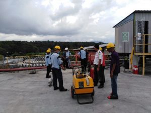 Training Fire Fighting dan Spillage on Chemstationasia Malaysia